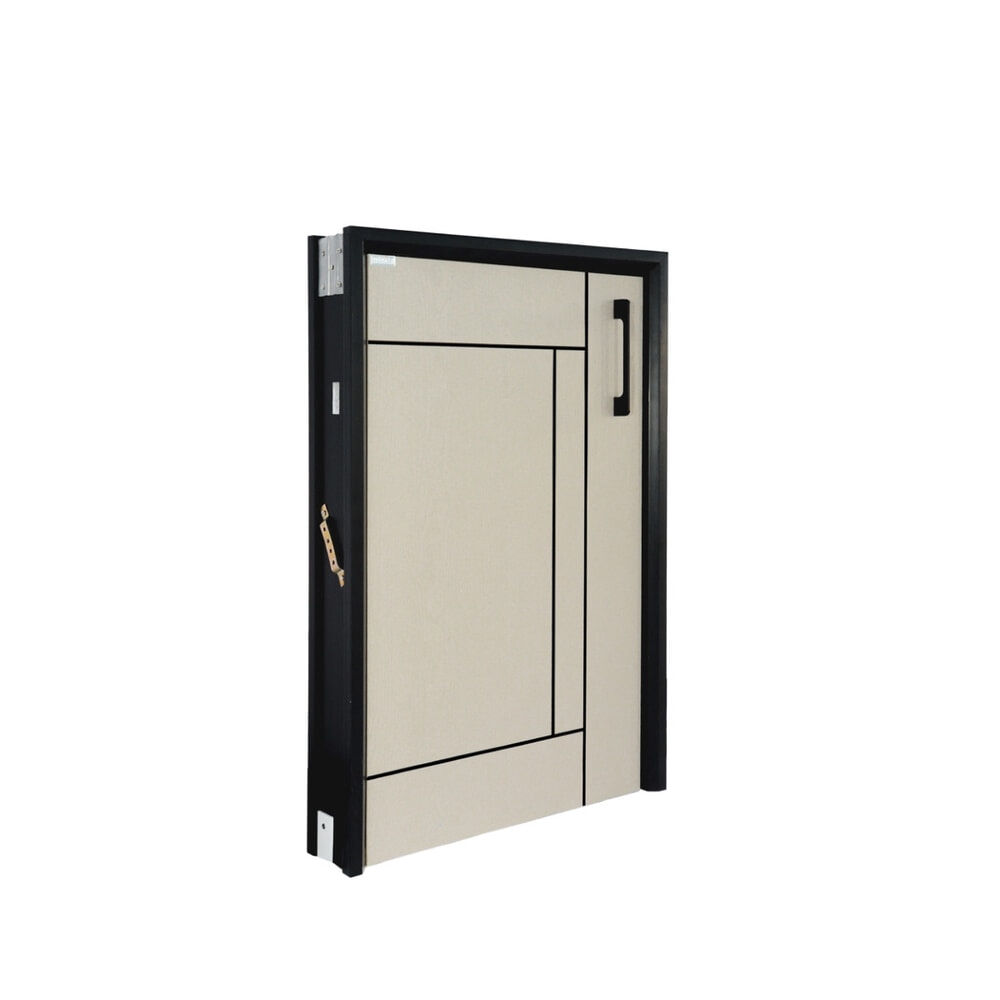CLOSE บานถังแก๊ส UPVC LABARIS ขนาด 49.5x75 ซม. สีเบจ