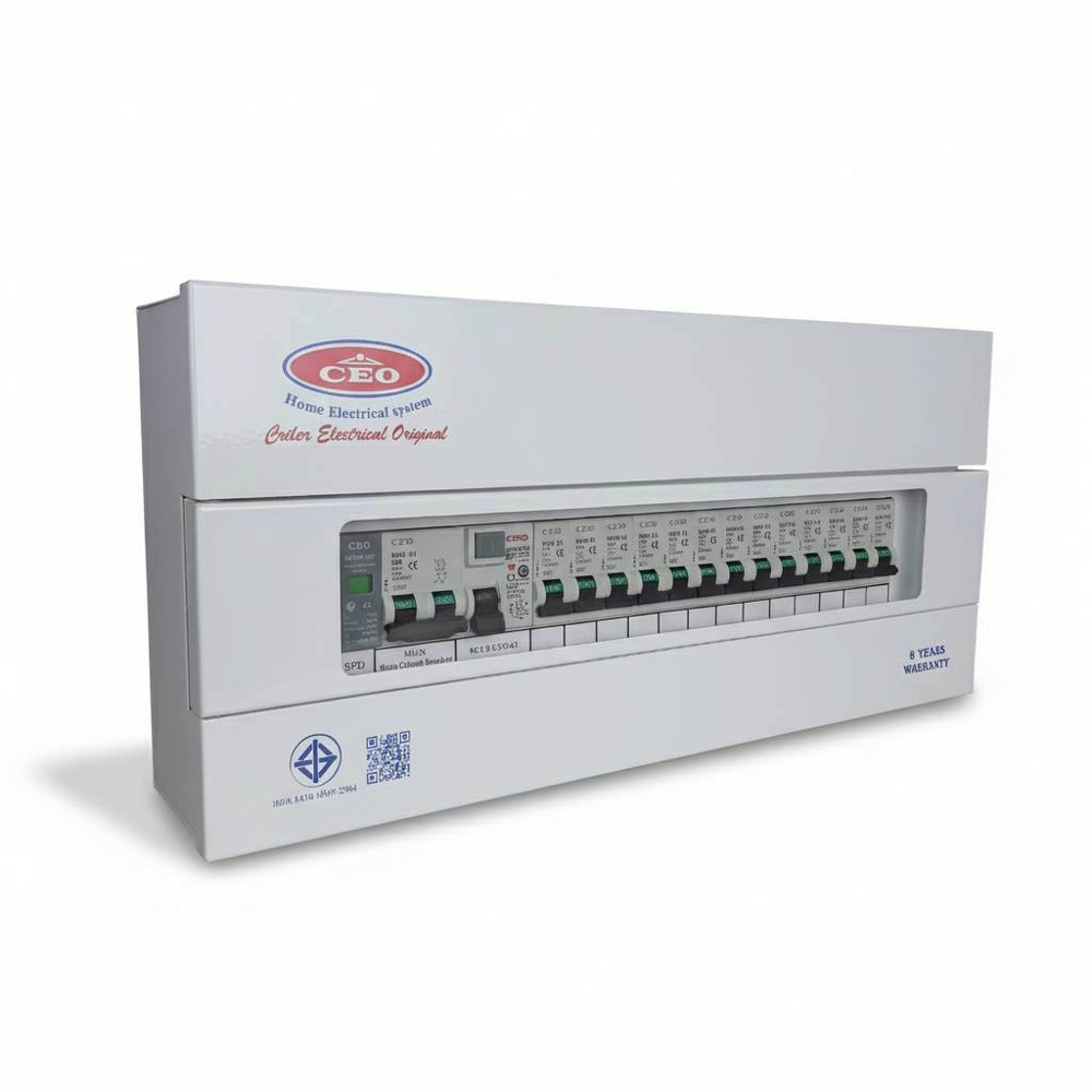 CEO เครื่องตัดไฟฟ้า 13 ช่อง 63A รุ่นป้องกันฟ้าผ่า