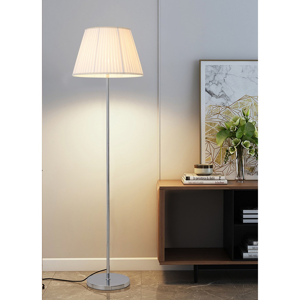 EILON โคมไฟตั้งพื้นโมเดิร์น ขั้ว E27 ขนาด 30*30*160cm รุ่น Fluffy S3027F สีขาว